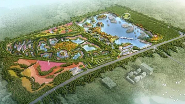周口中心城區(qū)首個高標準濕地公園開建！這一組效果圖震撼你了嗎？