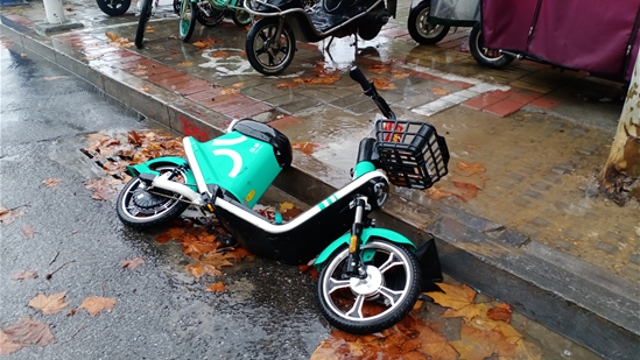 請把車子放好吧！